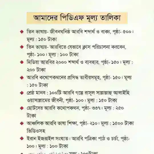 আরবি ভাষা চর্চা (An Nafe Academy) Profile