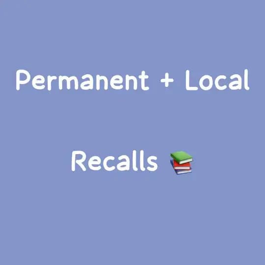 📚ريكولات البيرمننت + اللوكال Profile