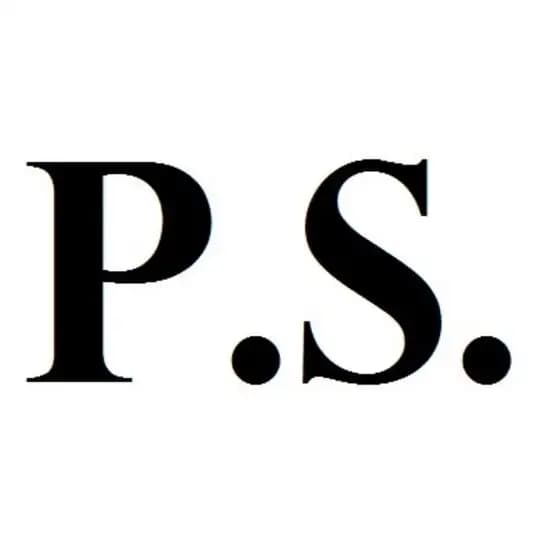 P.S.
