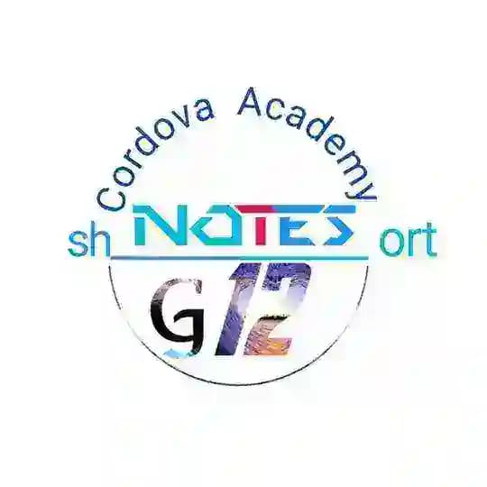 Grade 12 short notes✍️