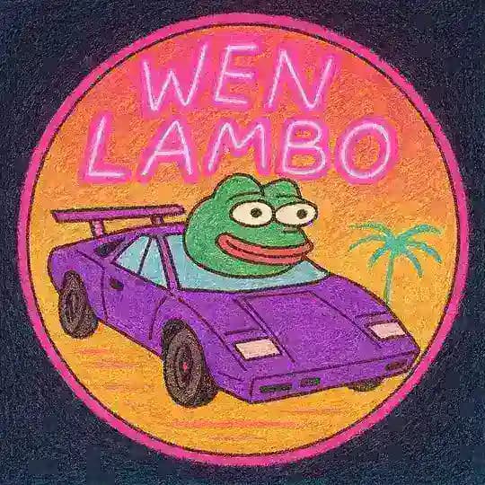 Wen Lambo ? (Pepe’s Favorite Car)