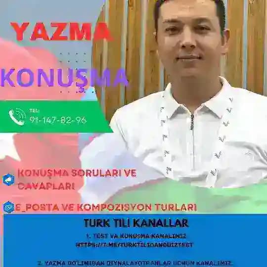 Yazma ve Konuşma || SOLİYEV SHOHRUH🇺🇿🇹🇷