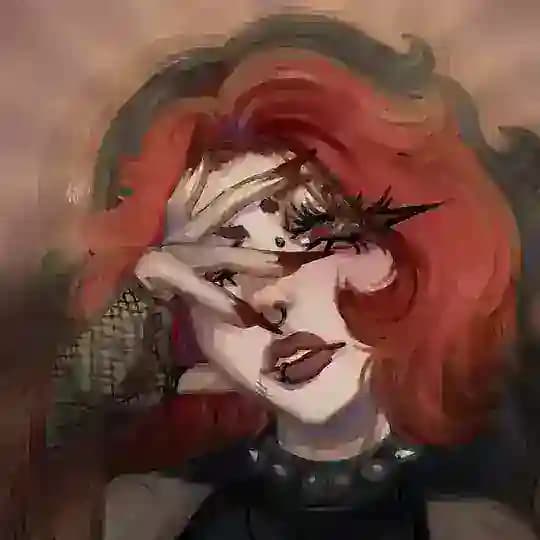 Это Триша! / It's Trisha!/DTIYS/сломанный планшет