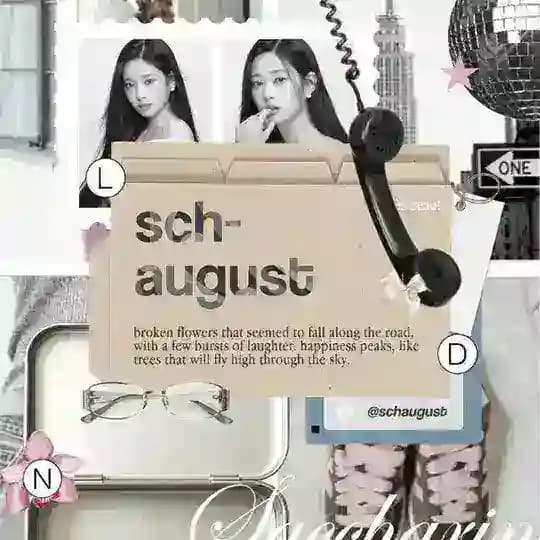 ㅤ𝓐.ㅤSCH—AUGUST.