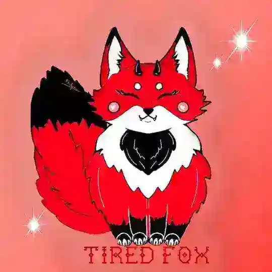 Tired fox / Уставшая лисица /косплей мастерская и канал про моё творчество