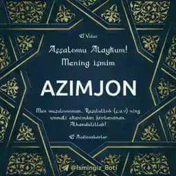 Ismlar yozish Profile