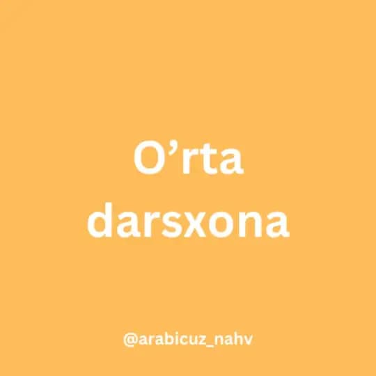 Oʻrta darsxona Profile