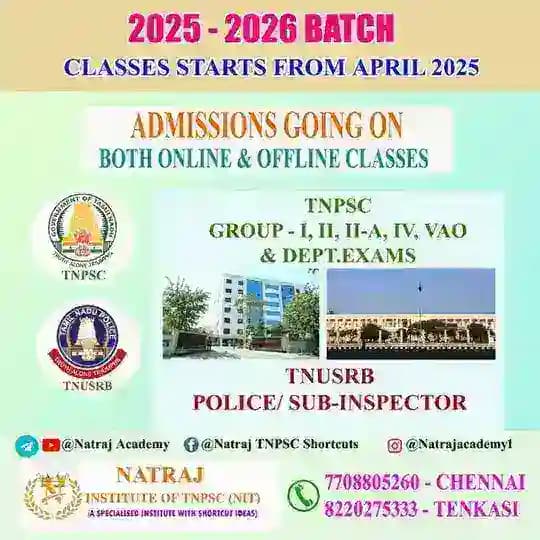 TNPSC- NATRAJ ACADEMY GROUP Profile